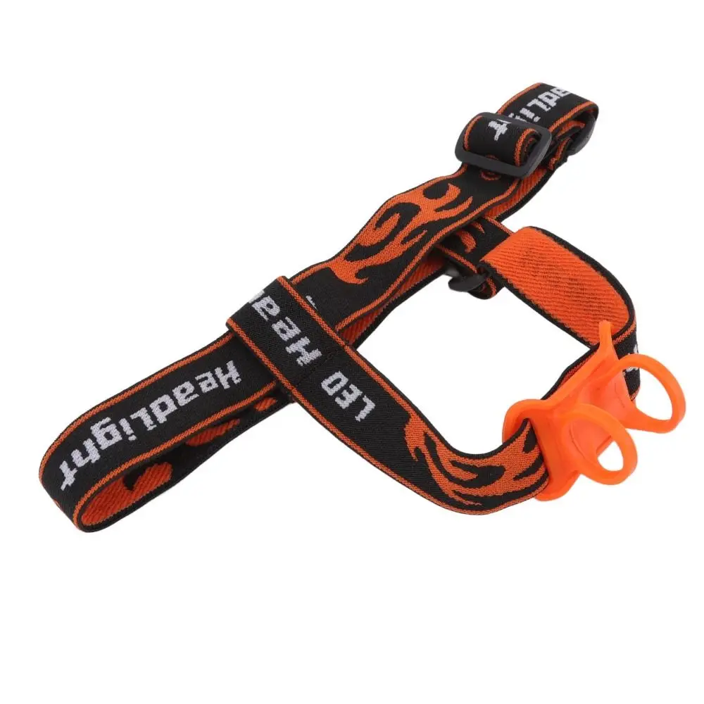 Elastic Strap Headlamp Holder Strap Adjustable Diameter Universal Fit Flashlight Head Strap Lightweight Design Secure Grip
