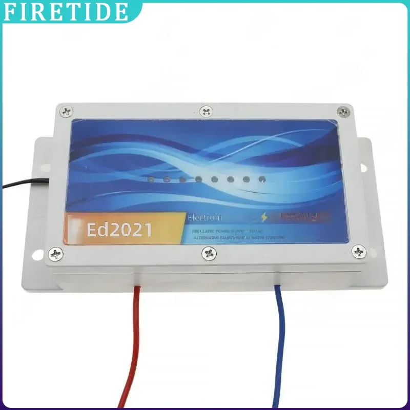 Electronic Water Descaler System Anti‑Limescale Anti‑Rust Mineral Scale Remover for Household Pipe Protection US EU Universal