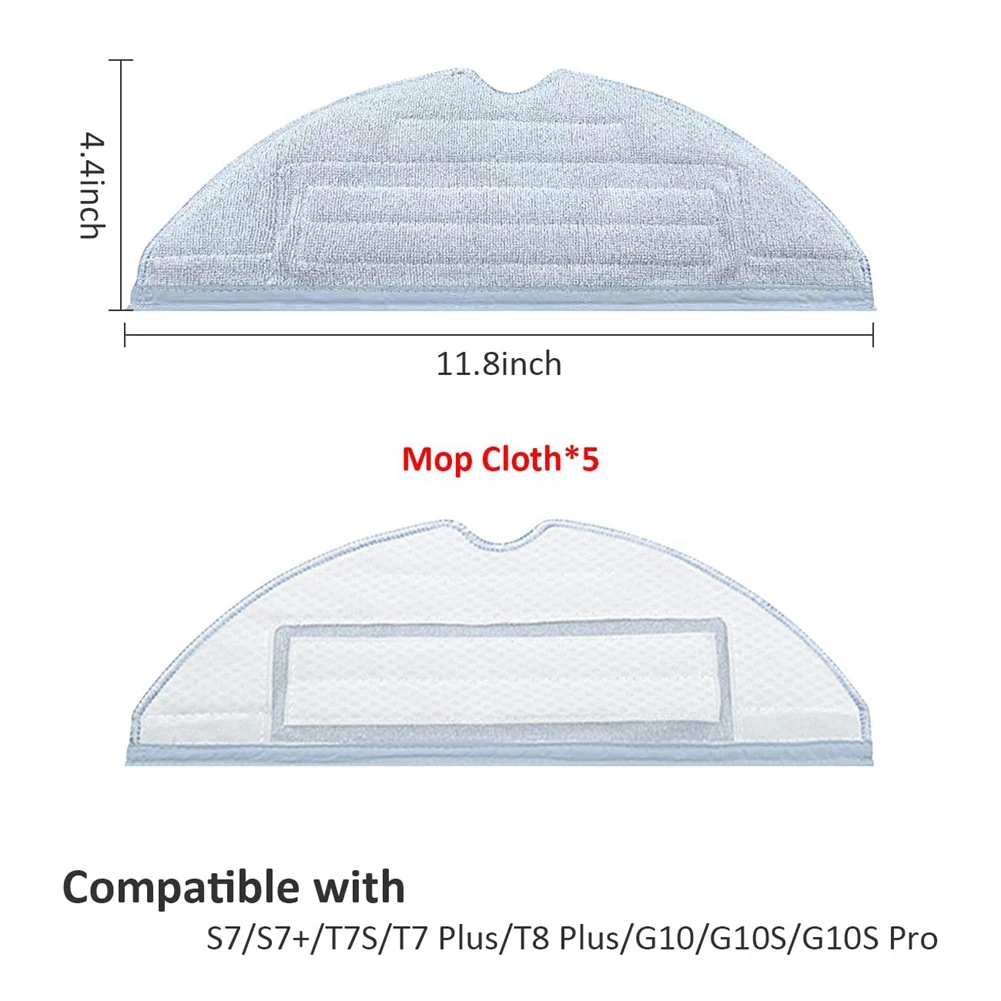 Substituição principal escova lateral filtro hepa compatível para roborock s7 t7s t7 plus g10 aspirador de pó acessórios