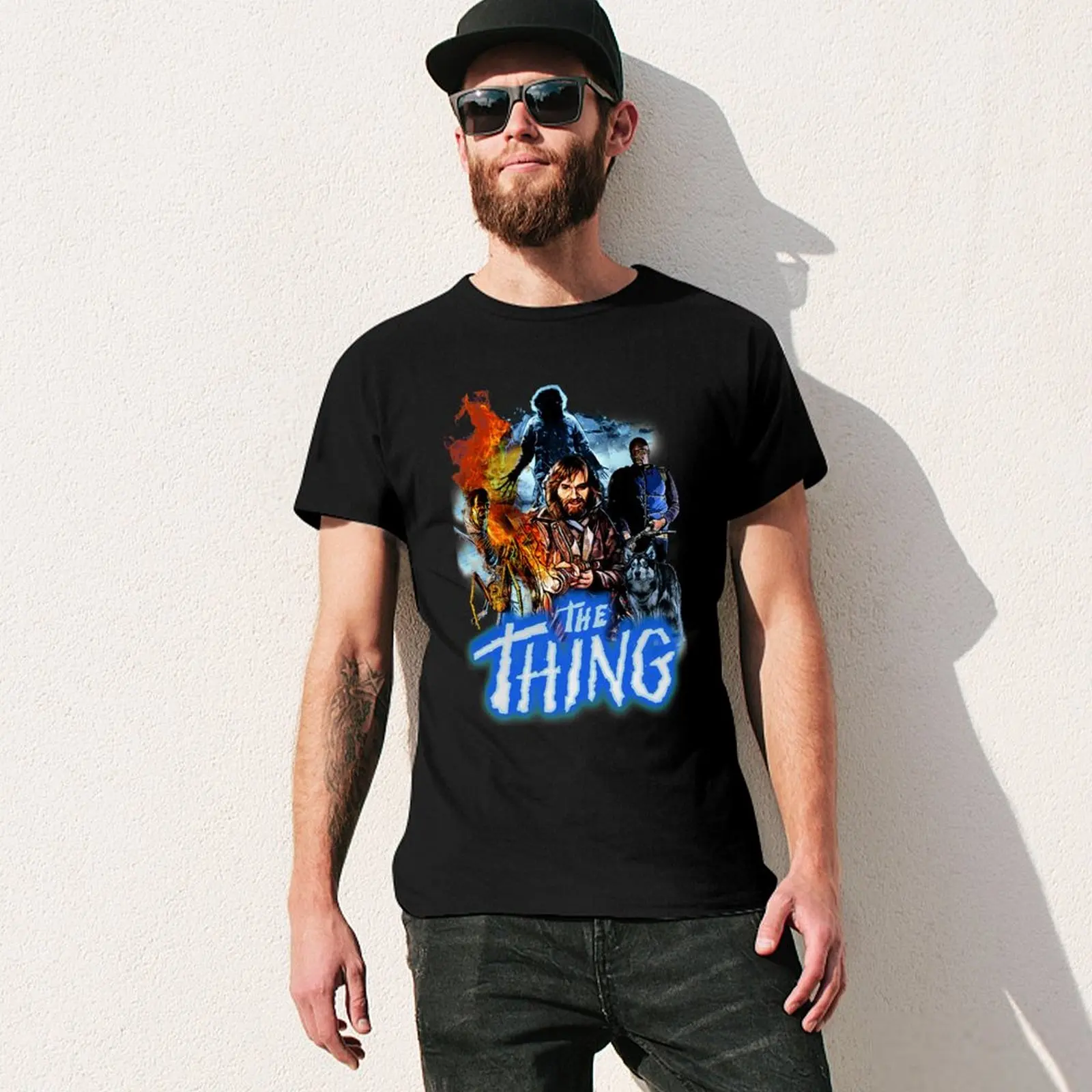the Thing T-Shirt kawaii clothes funny costumes cute tops shirts graphic t shirts for men pack