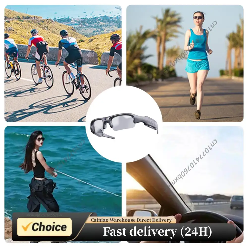 

Умные HD-очки 1080P с Wi-Fi, камерой и функцией записи звука