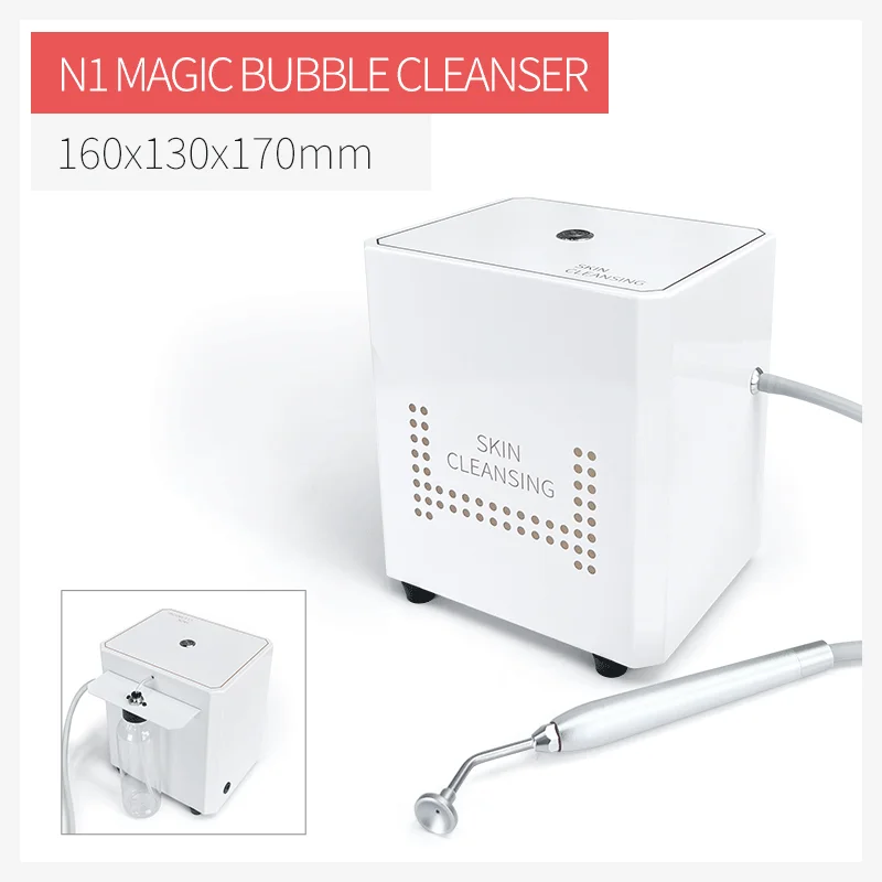 YTYINHome Use معدات عرض الفقاعات السحرية - قلم فقاعة الأكسجين السحري للعناية بتنظيف الوجه وإزالة الرؤوس السوداء