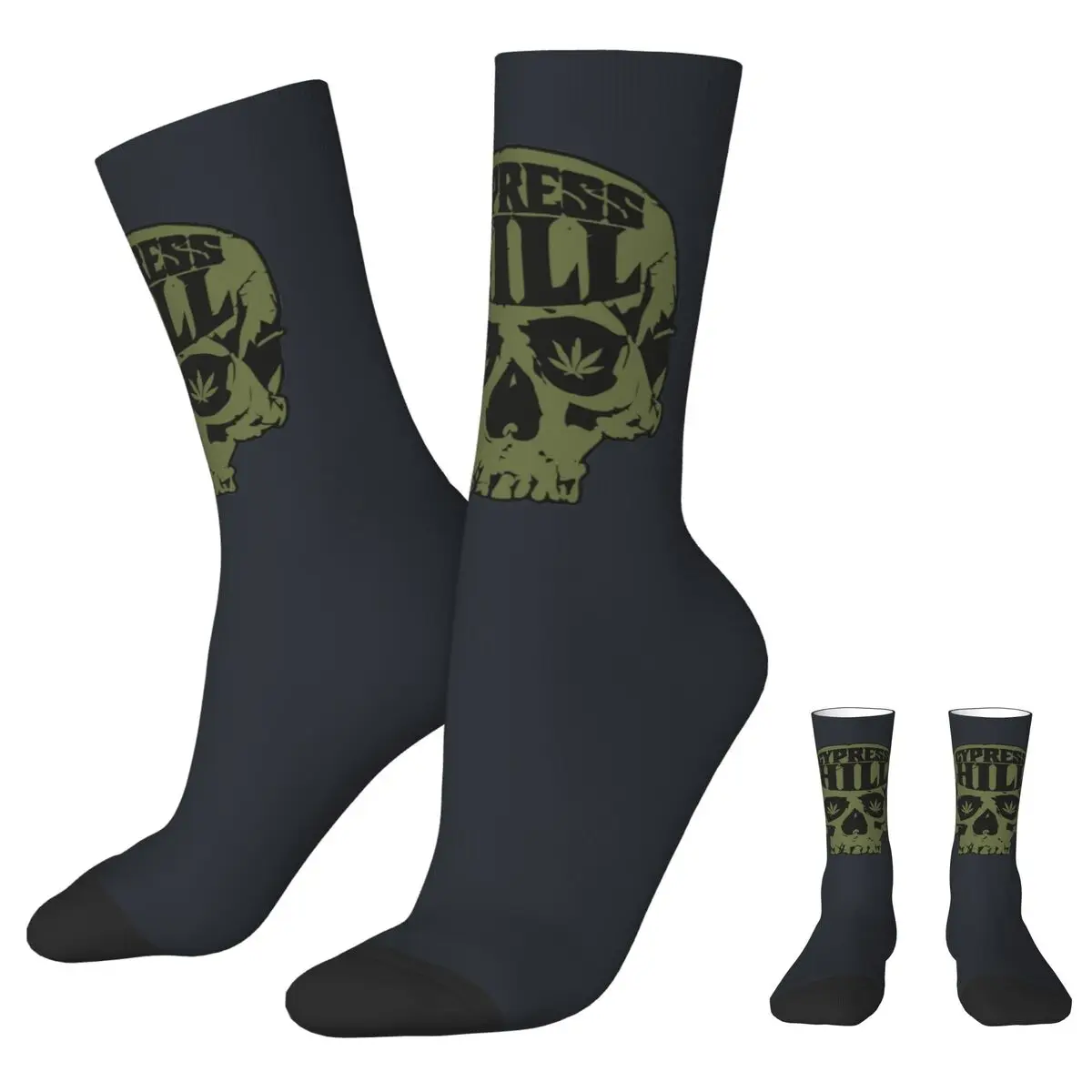 Cypress Hill Socks Autumn Stockings Gothic Unisex Men Comfortable Socks Custom Outdoor Sports Non Slip Socks