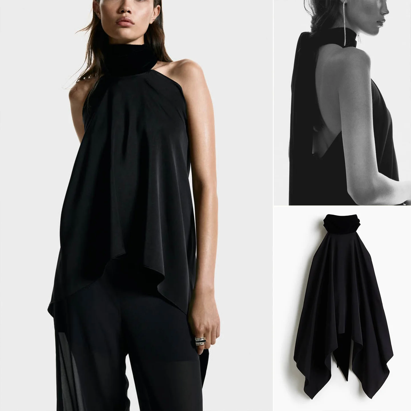 Winter Nieuwe Dames Eenvoudige Vlinderdas Ne Sjaal Hangend Svel irt Polyestervezel Huidvriendelijk Ademend Normale lengte