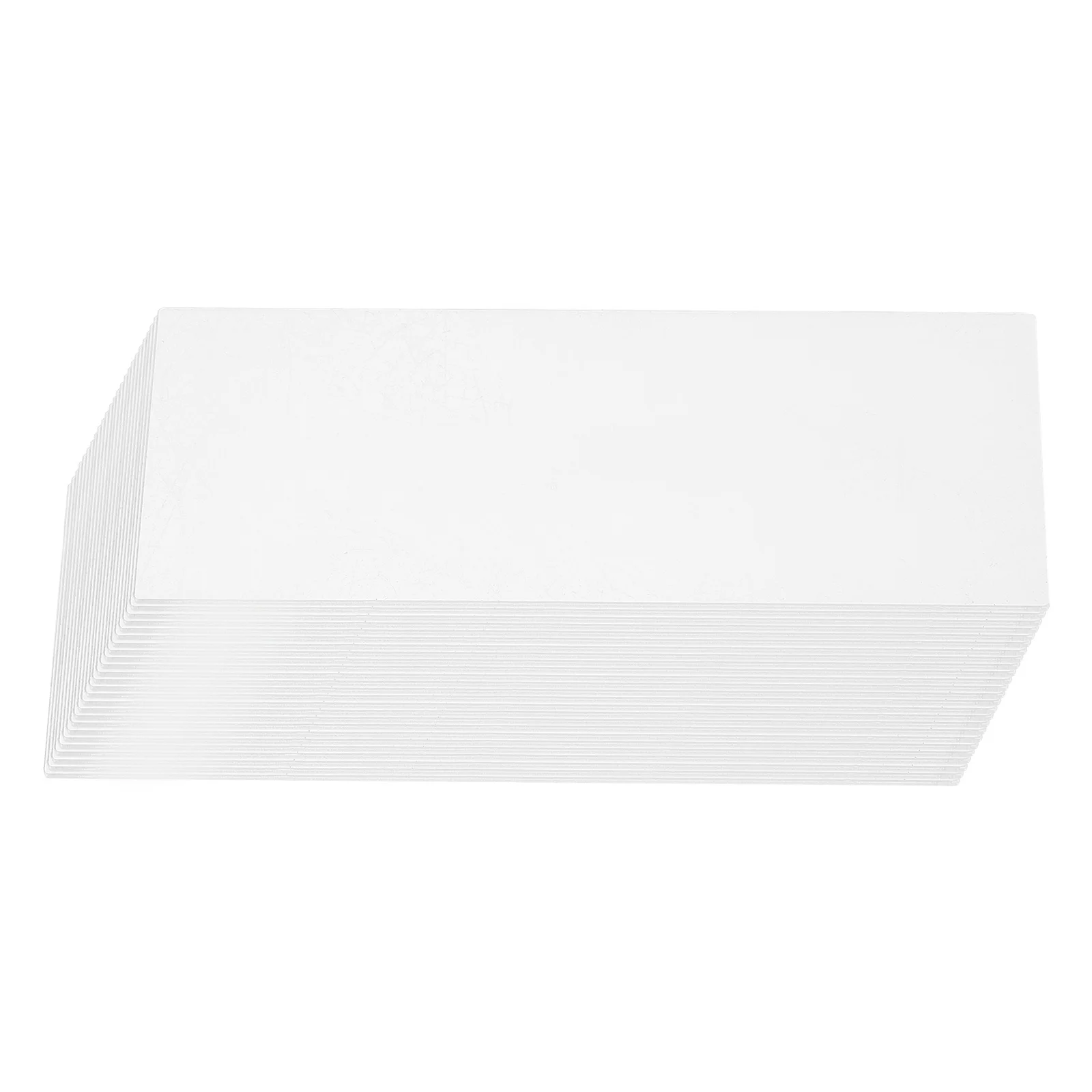 

25 Pcs Digital Seat Card Party Name Cards Place Setting Sign Table Holders Blank Plates for Acrylic