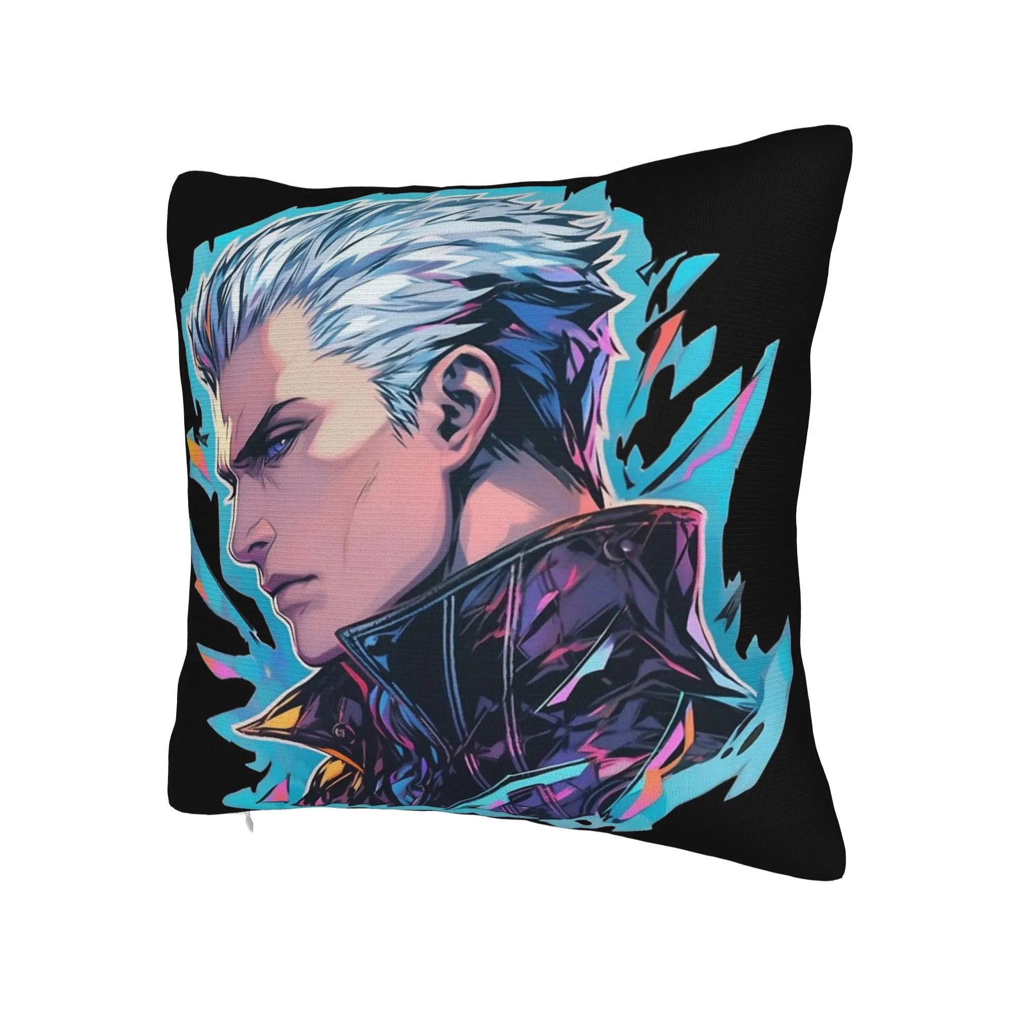 Decorative Pillow Cover Devils May-Cry 3 Stuff Seat  Throw Pillow Case Cover Drop Shipping Multiple Sizes