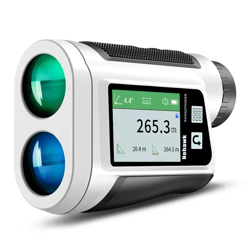 BOLRZO Nohawk Custom Digital Touch Screen Rangefinder Long Range Golf Laser Rangefinder