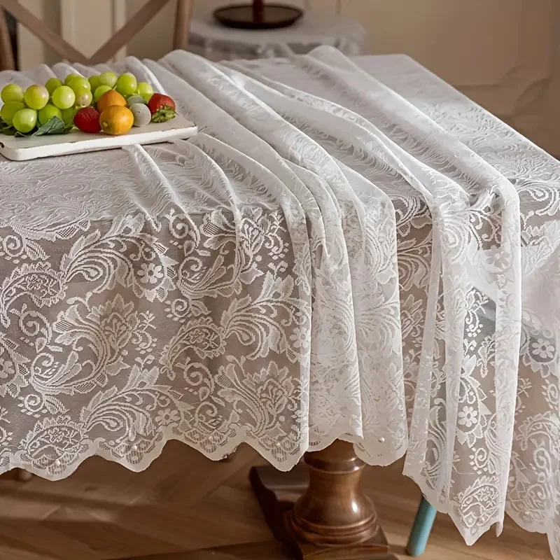 European Beige Phoenix Tablecloth, Weave Items To Decorate Your Home, Suitable For Any Holiday Use Of The Phoenix Flag