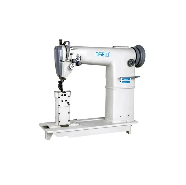 QS-820 double  post bed big hook heavy duty triple feed lockstitch industrial sewing machine