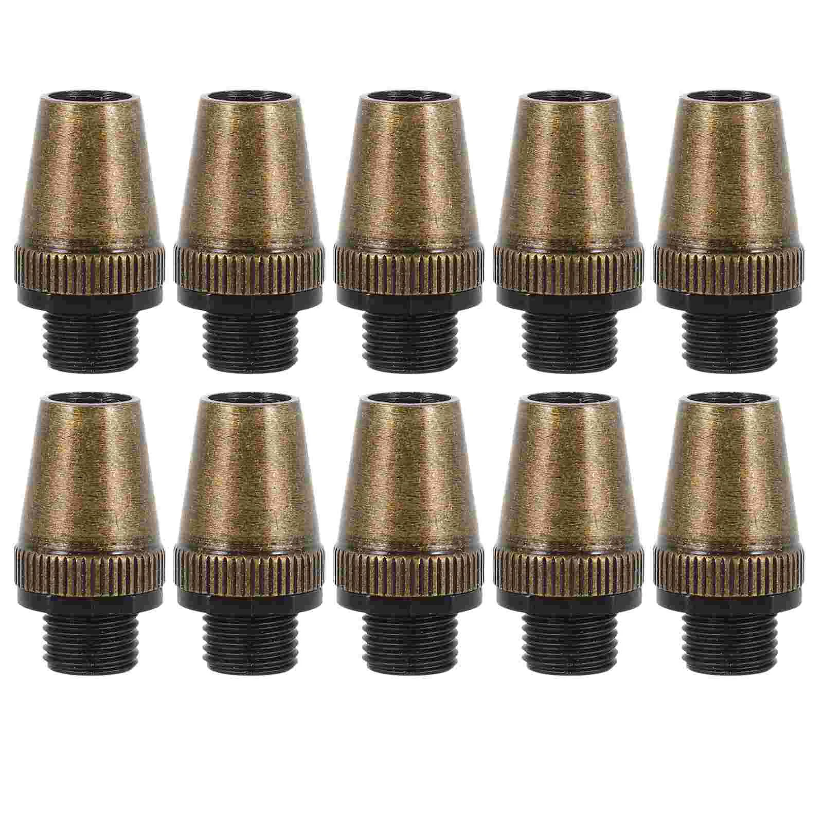 10 Pcs Chandelier Wire Buckle Conditioner DIY Cable Glands Ceiling Thread Grips Iron Strain Relief Connector Locker Man