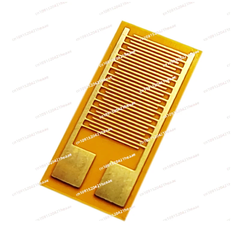 Suitable for PI/PET flexible interdigital electrode IDE capacitive array gas biological humidity sensor chip smart wear