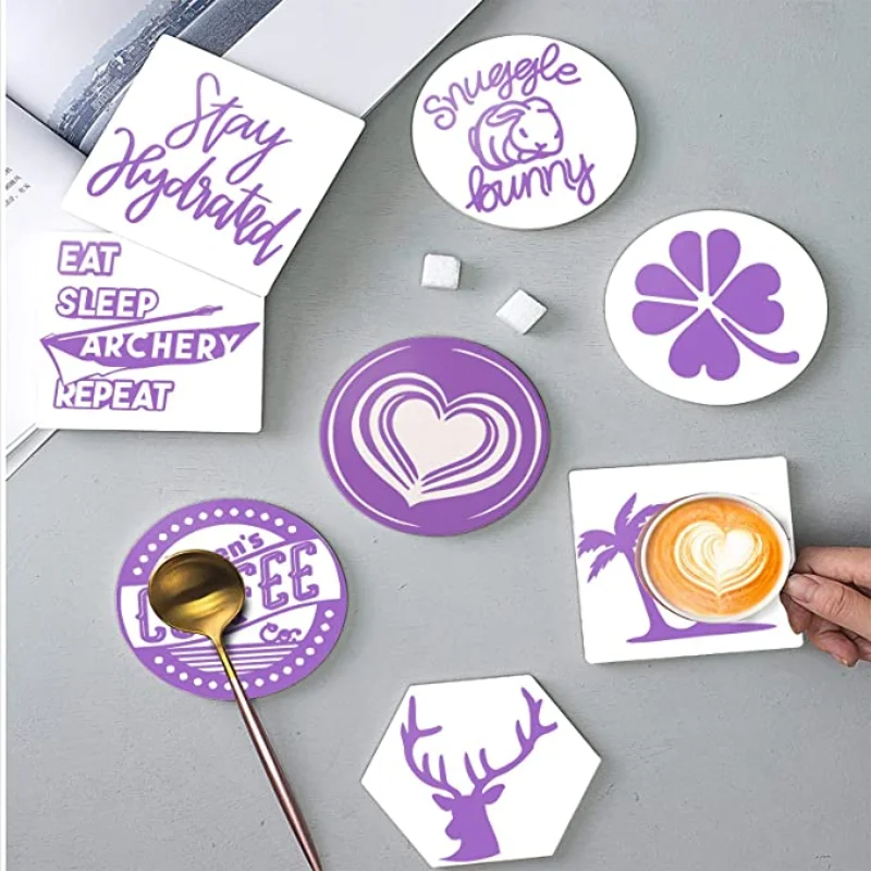 Wowocut Infusible Inkt Transfer Sheets Solid Paars Sublimatie Papier 8 Pcs 12X12 In Sublimatie Transfer Papier Voor Poly stof