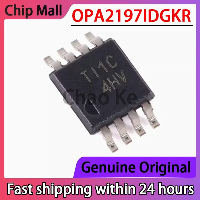 

Новый OPA2197IDGKR трафаретная печать 4HV операционный усилитель с низким смещением напряжения VSSOP-8 оригинальное оборудование