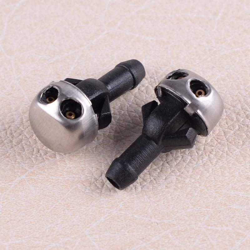 2PCS Windshield Washer Nozzle Water Spray Jet Fit For Mercedes R107 W114 W115 230 240D 380 450 560 SL SLC 1078600147