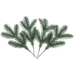 5pcs Artificial Plants Christmas MINI Tree Home Room Decoration Accessories New Year Wedding Flowers Wreaths Needlework Diy Gift