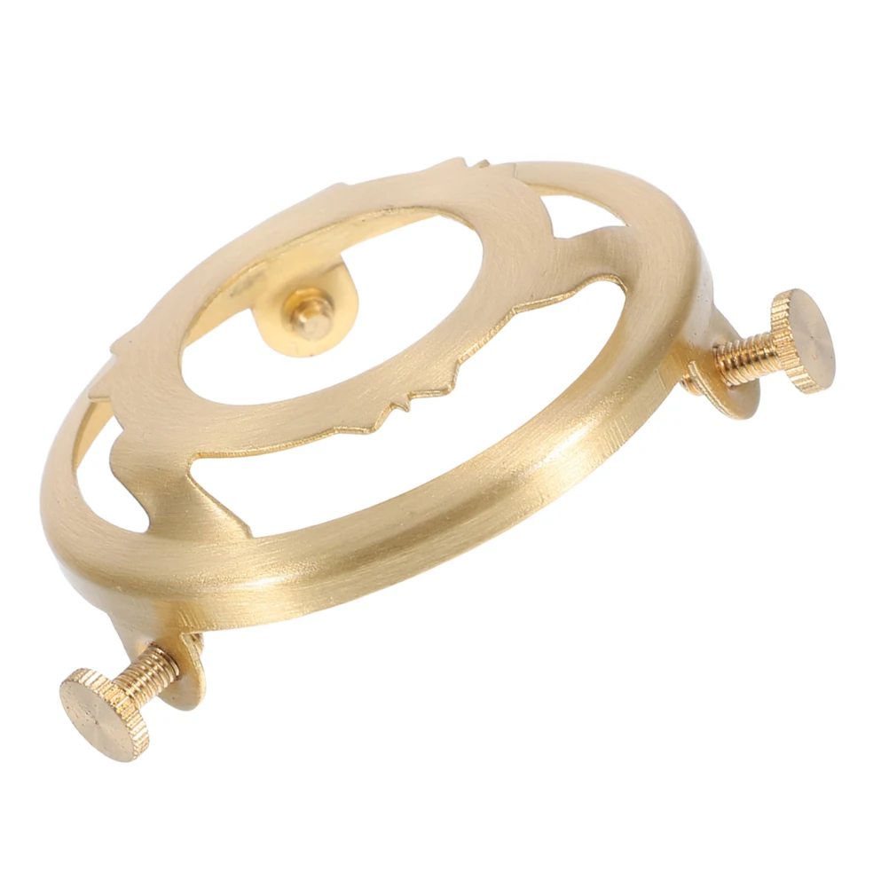 

Brass Lamp Holder Accessories Copper Socket Shade Rings Column Lamp Bracket Parts Lampshade Frame Adapter Tripod Light Fixture