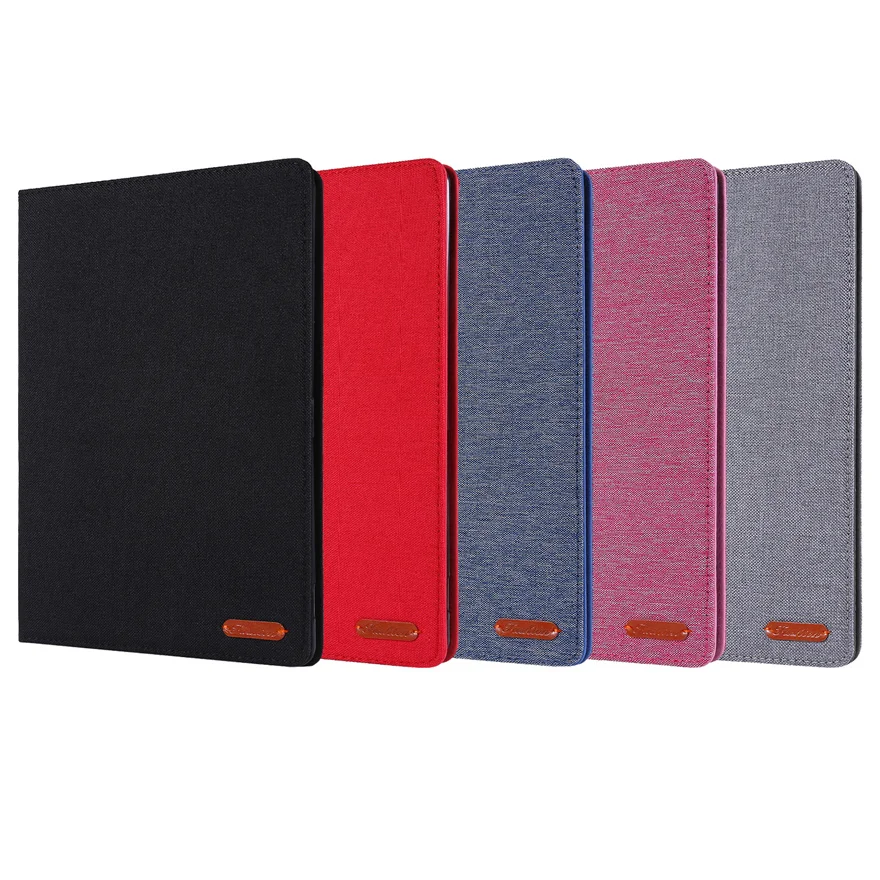 Capa de tecido para ipad pro 10.5 "com auto-sleep/wake à prova de choque capa protetora para tablet para ipad 7th 8th 9th 10.2"