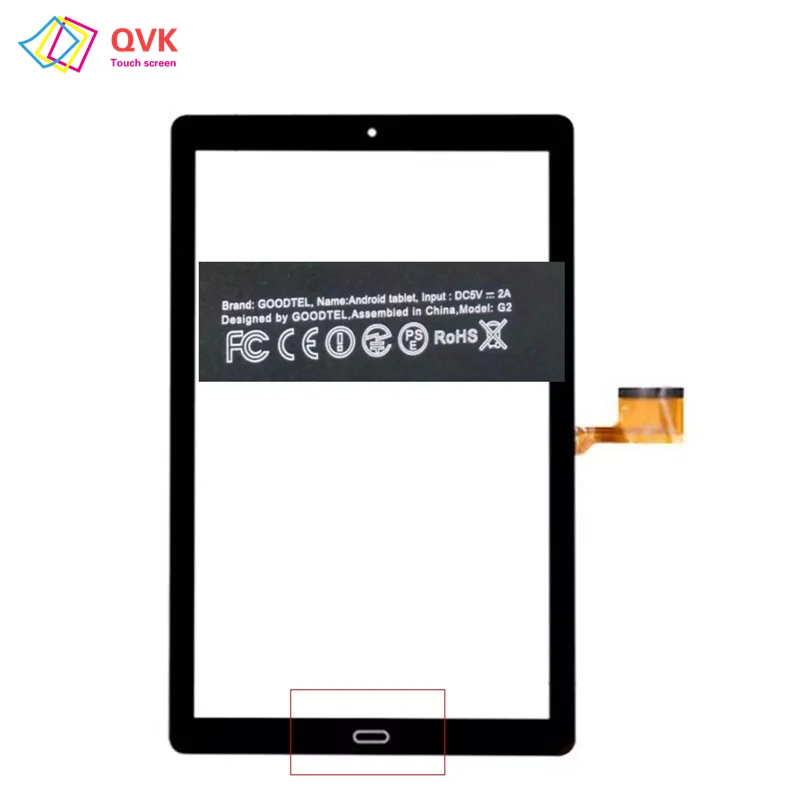 10.1Inch White For Goodtel G2 Tablet Capacitive Touch Screen Digitizer Sensor External Glass Panel