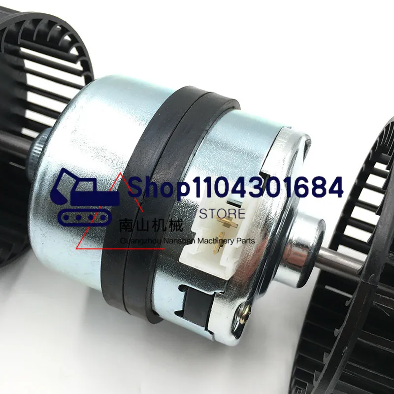 Kobelco SK75/135/200/250/260/350-8 Super 8 Air-conditioning Blower Heater Heater Motor, Excavator Parts