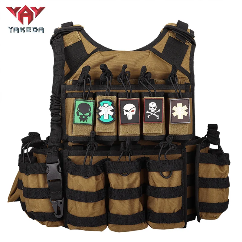 

Yakeda New Trend Training Tactical Undershirt Detachable Chest Undershirt For Hunting Training Wilderness Survival Vest