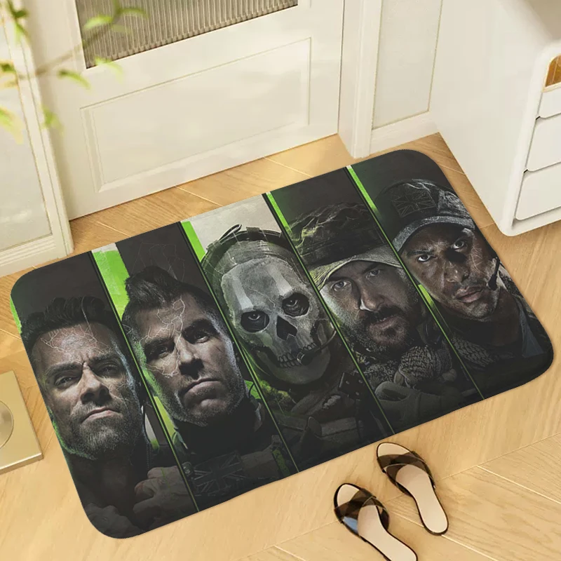 

Floor Mats Slip-resistant Call of Duty Doormat Entrance Door Living Room Bedroom Bathroom Rug Hallway Carpet for Kitchen