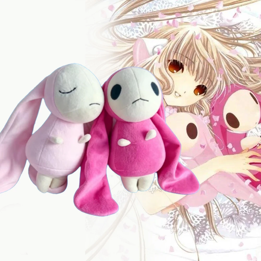 Anime Chobits Chi​​ Cosplay Cotton Doll Plush Stuffed Dolls Pink Rabbit Plushies Room Decoration Cute Christmas Accessory
