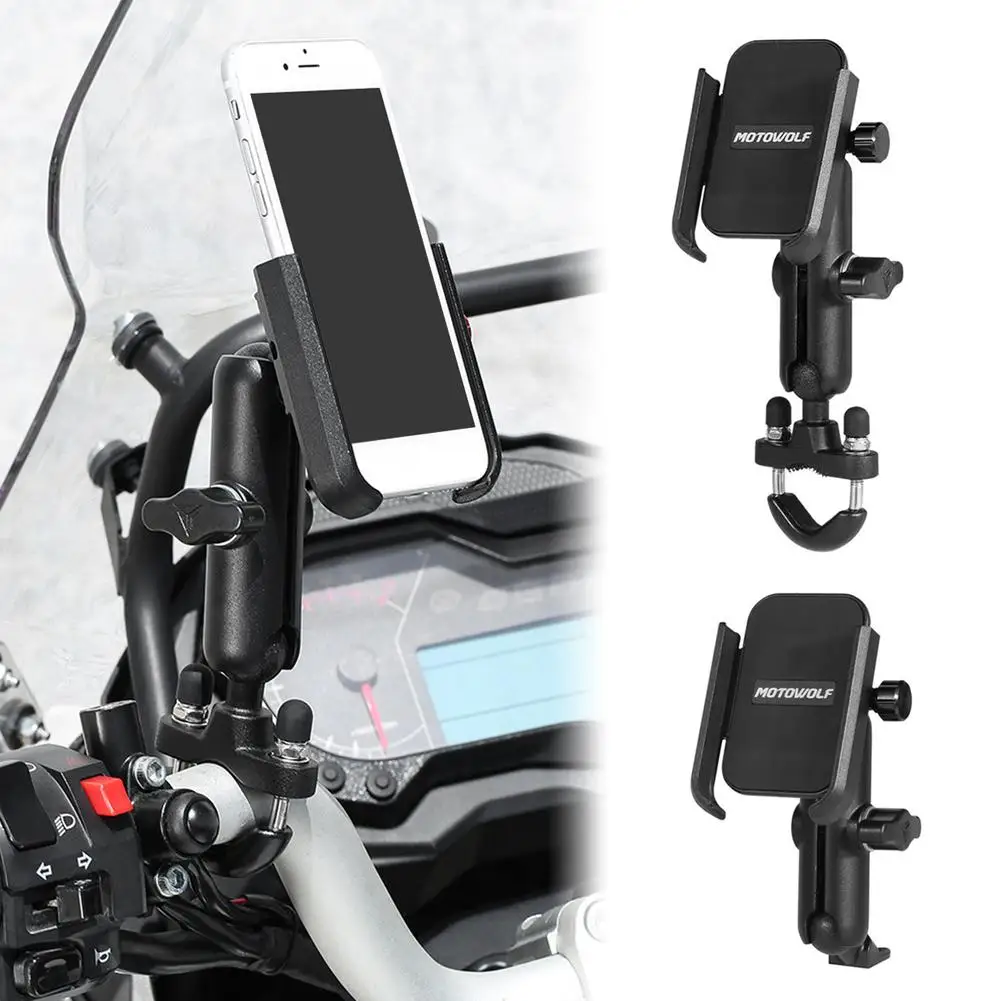 New Improve Motowolf Cellphone Holder V3 Foldable Universal Kitchen Clip Bracket Desk Holder Stand Mobile Phone Car J8e6