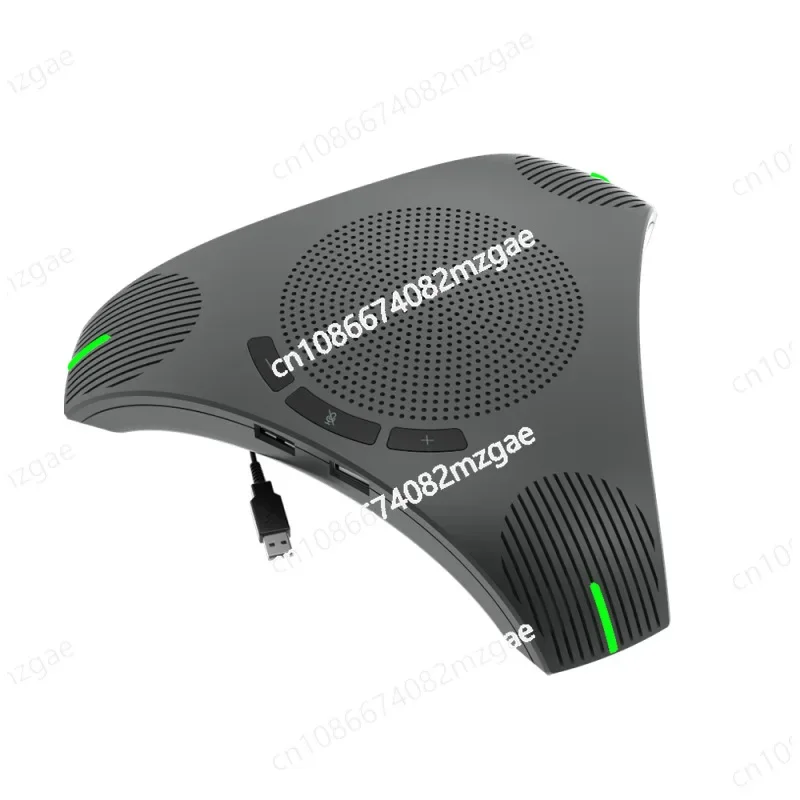 

Портативный аудиодинамик с шумоподавлением, USB-настольный микрофон, 6-метровый микрофон для видеоконференций, всенаправленный микрофон