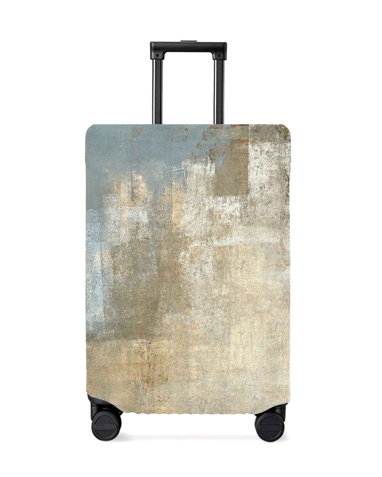 

Retro Country Oil Painting Style Abstract Art Travel Luggage Cover Elastic Baggage Cover Suitcase Dust Case Travel Accessories