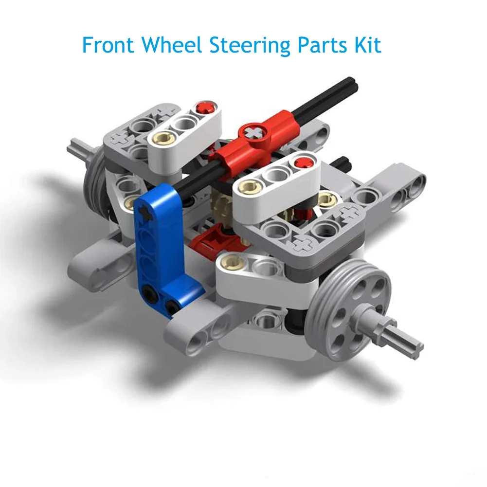 4wd Vierwielaandrijving Voertuig Chassis Afstandsbediening Compatibel Met Alle Merken Voor Off-Road Voertuig Technische Moc Bakstenen Onderdelen