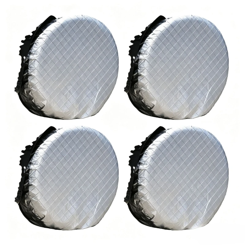 D5BE Tire Covers,Waterproof Anti-Uv Snow Sun Rain Tire Covers For Trailers Truck, Suv