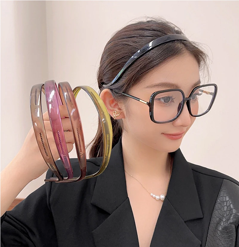 Glasses Partner Hairband Non slip and Non pressing ear Headband Thin Hair hoop Hairpin New Hair Accessories Hair Clips