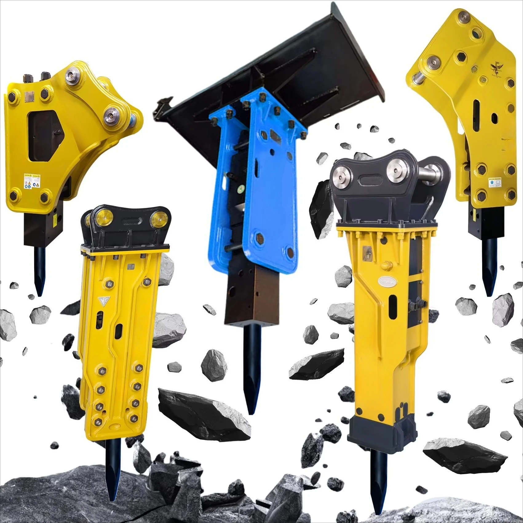 مطرقة هيدروليكية ثقيلة لتكسير  - مراجعة Heavy Equipment Breaker وسعره