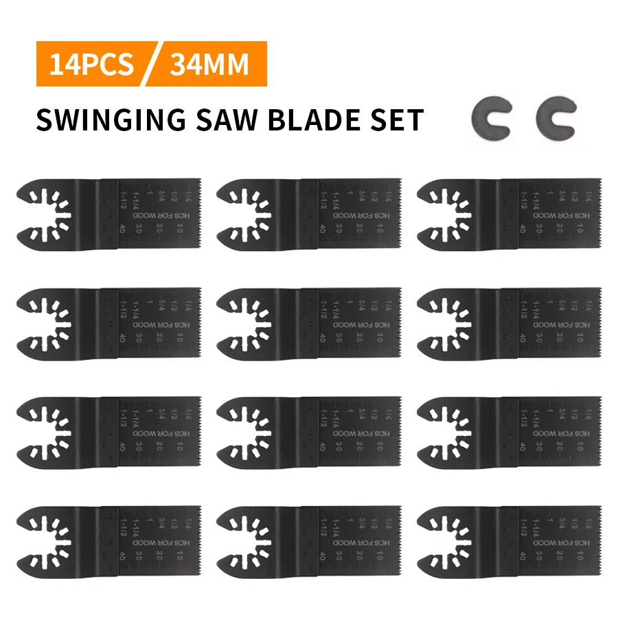 

Многофункциональное поворотное пильное полотно, универсальный режущий инструмент, пильное полотно HCS 34 мм, подходит для инструментов, деревообработки, проектов DIY