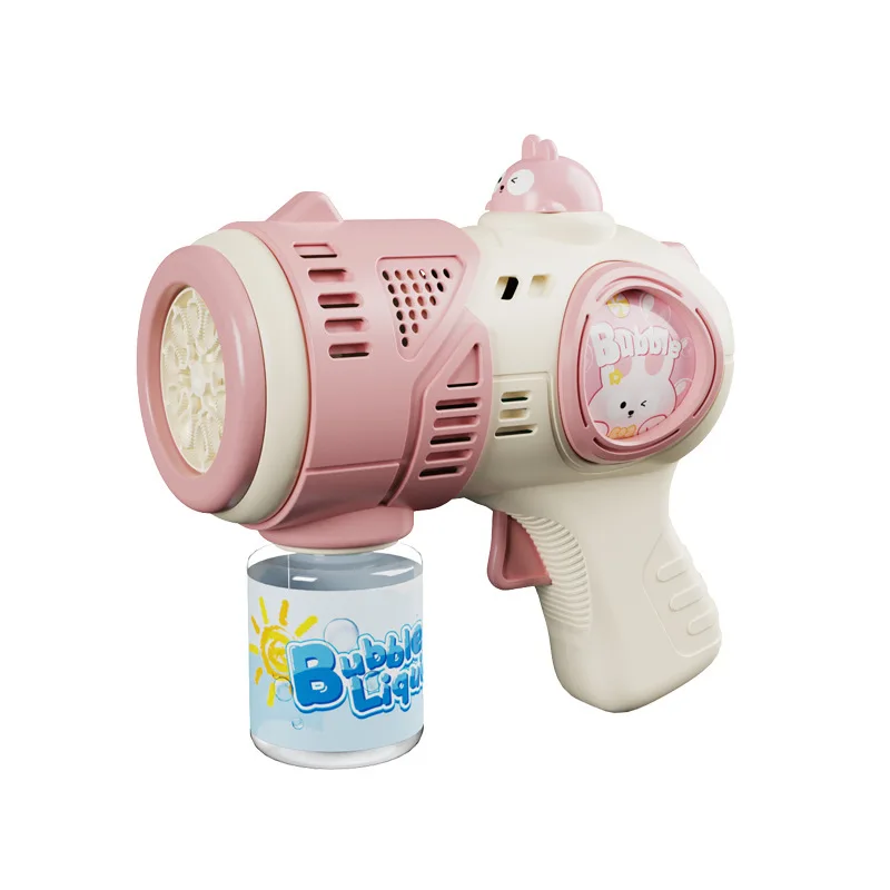 Neue Automatische Bubble Gun Für Kinder Multi Loch Handheld Blase Gebläse Maschine Elektrische Blase Maker Spielzeug Für Mädchen Und Jungen
