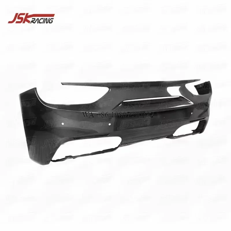 Wmwmnu Carbon Fiber Rear Bumper for 488 GTB Spider 2015-2018 OEM Style Auto Body Kit Replacement Parts Accessories