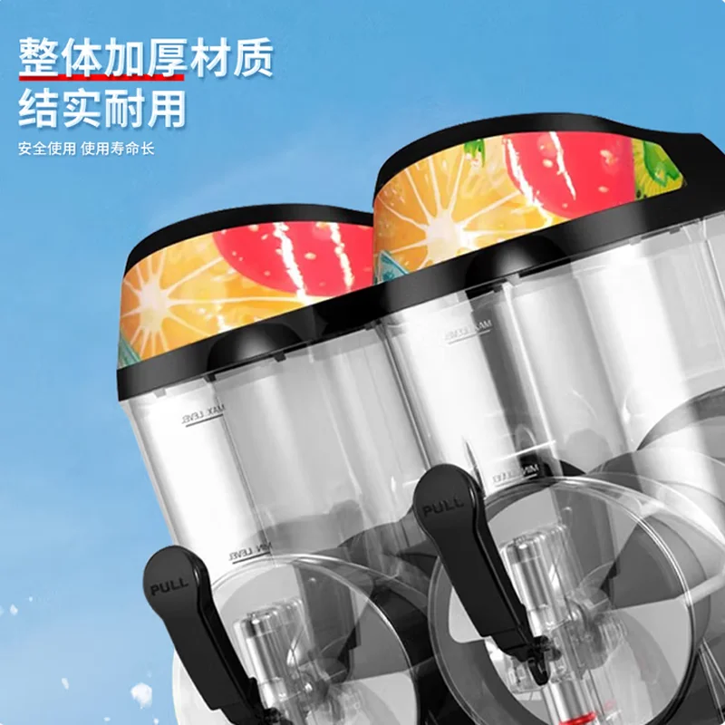 

Commercial Slush Making Machine For Cafe Snack Bar Snow Melting Machine Cold Drink Dispenser