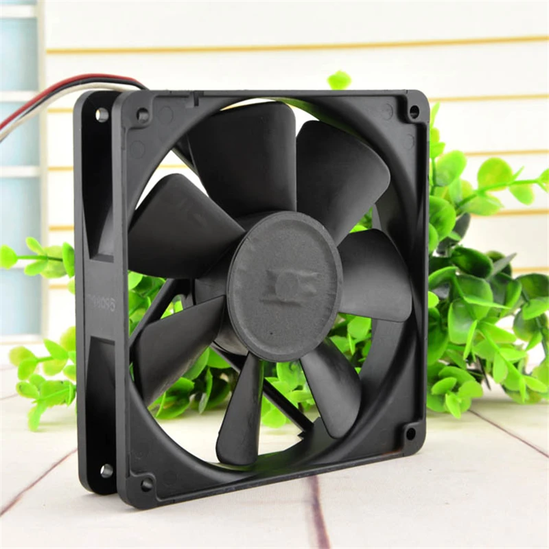 Original H3C 6503 switch fan NMB 4710NL-04W-B49 12025 12V 0.44A projector chassis cooling fan 3 wires image 5