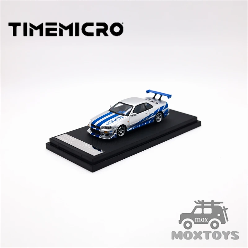 

**PreOrder** Time Micro 1:64 Skyline R34 Diecast Model Car **PreOrder**
