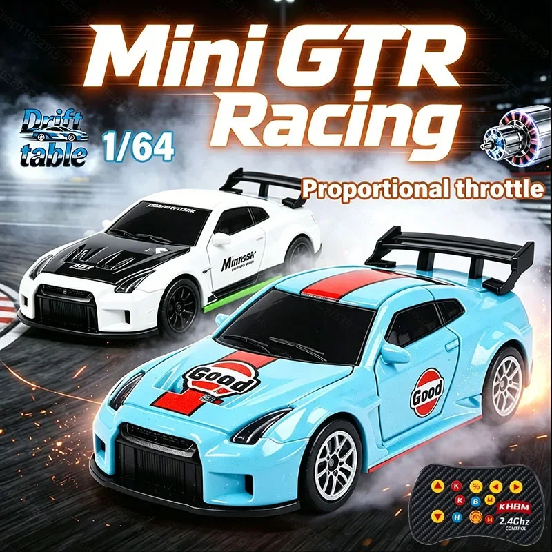 2026 1:64 RC Car MINI Alloy with Remote Control Portable Design 60 Minutes Runtime And Night Light Feature Ideal Kids Gift Toys