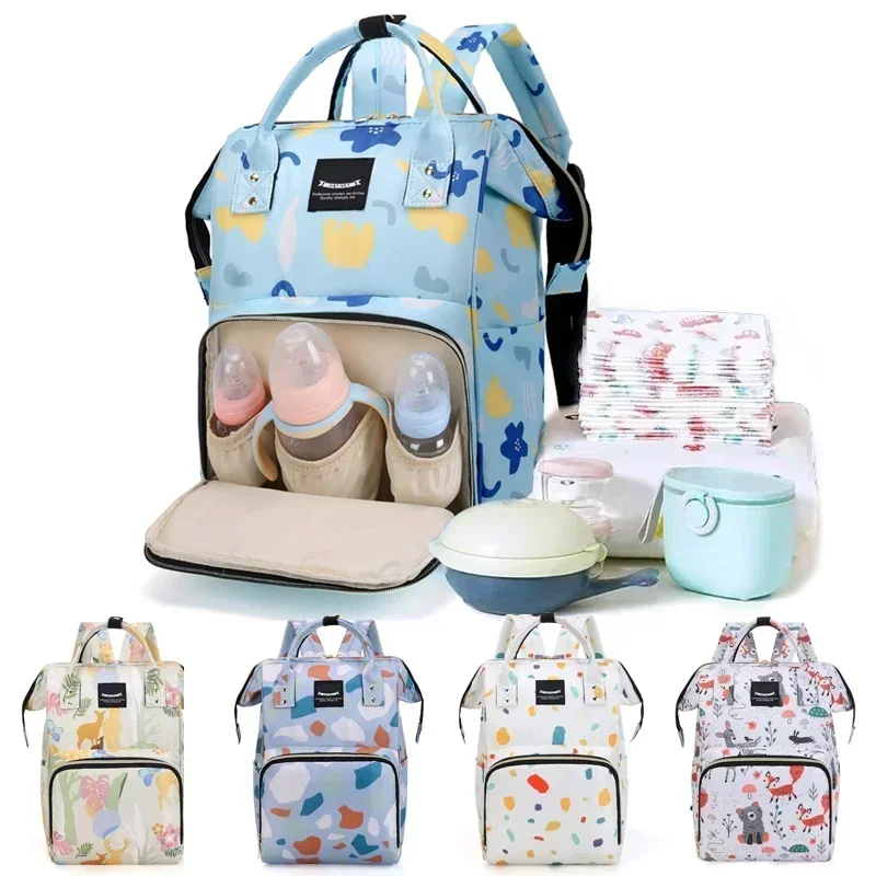Bolsa de pañales para bebé, mochila para mamá embarazada, paquete de pañales para bebé de gran capacidad, mochila de viaje, bolsa para cochecito de lactancia para mamá