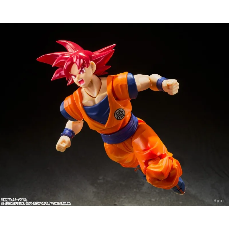 반다이 오리지널 S.H.Figuarts 드래곤 볼 슈퍼 손오공 액션 피규어 장난감 소년 소녀 선물 소장 모델 장식품