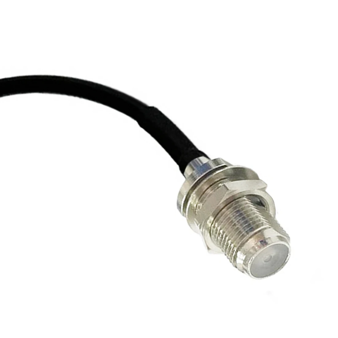 DAB Car Radio Stereo Antenna Adapter DIN Fale to F Female TV Aerial Extension Cable Wire 10cm
