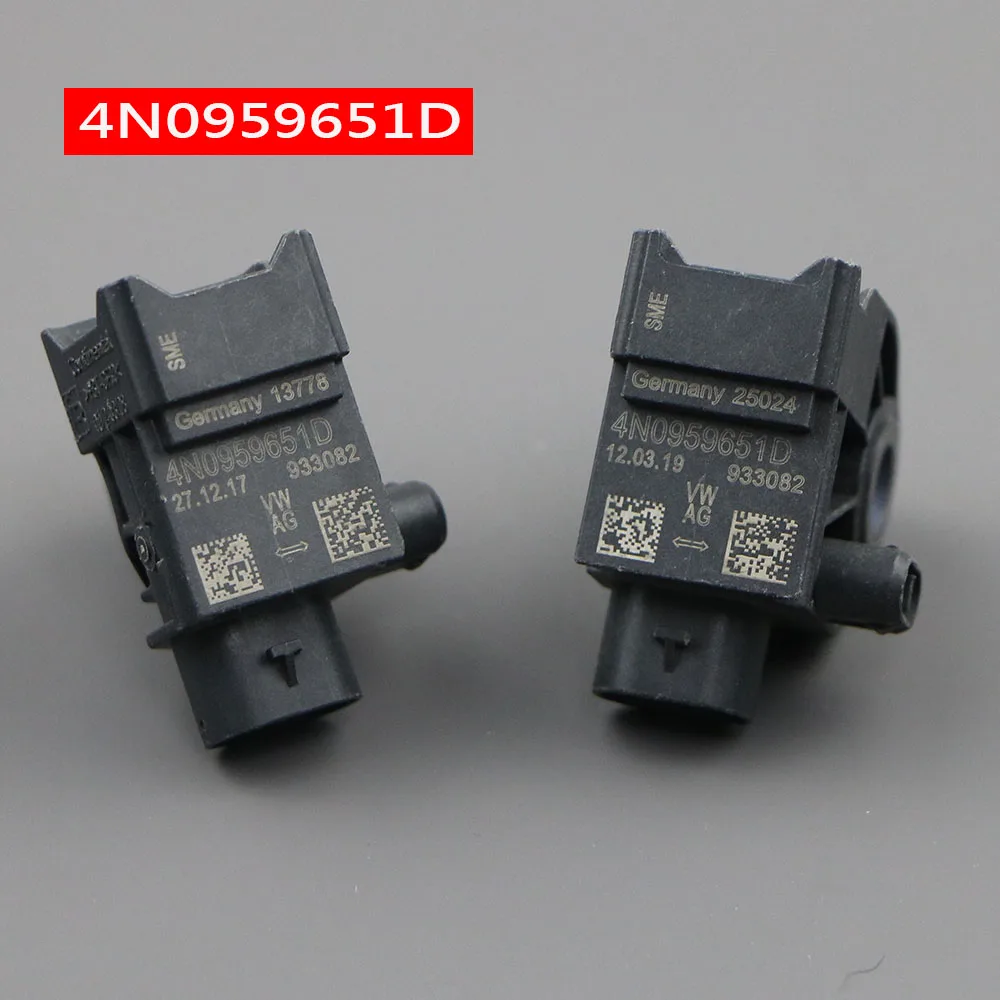 4N0959651D 2Pcs Side Impact Sensor Air Bag Crash Sensor For Audi A6 4A C8 A7 4K A8 D5 Q5 FY Q7 4M Q8 e-tron GT F8 19-25