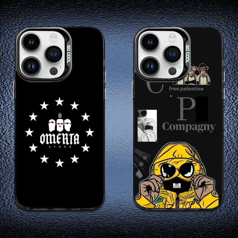 

Fashion Omerta Maes 47 Hot Phone Case For iPhone 16,15,14,13,12,11,Mini,Pro,E,MAX Black Candy Matte Shockproof Cover