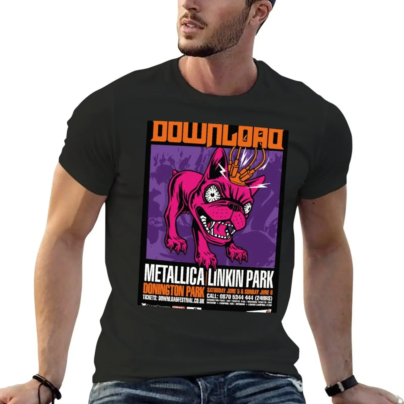 Download Festival Download T-Shirt vintage graphic tee shirts graphic oversized t shirt men