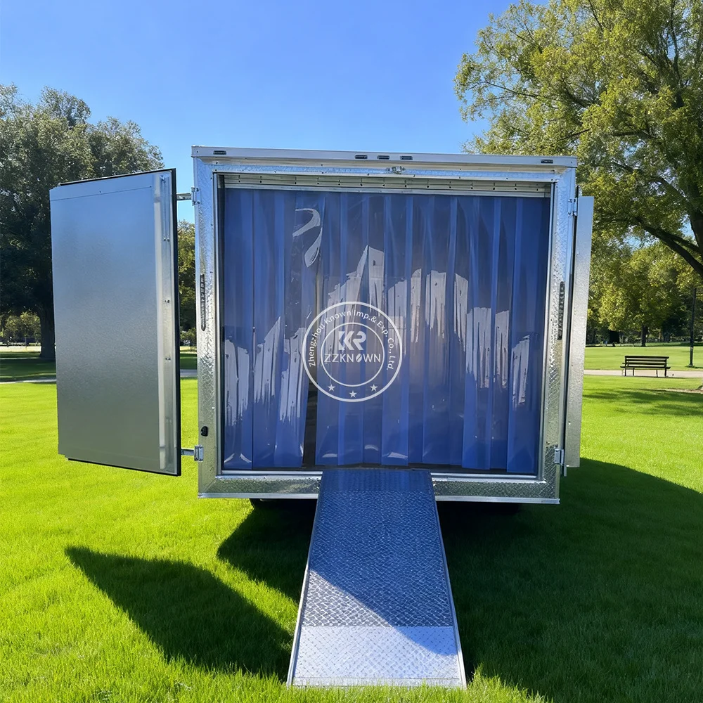 مقطورة الحاويات المبردة للبيع OEM المبردة مقطورة المورد المهنية المبردة