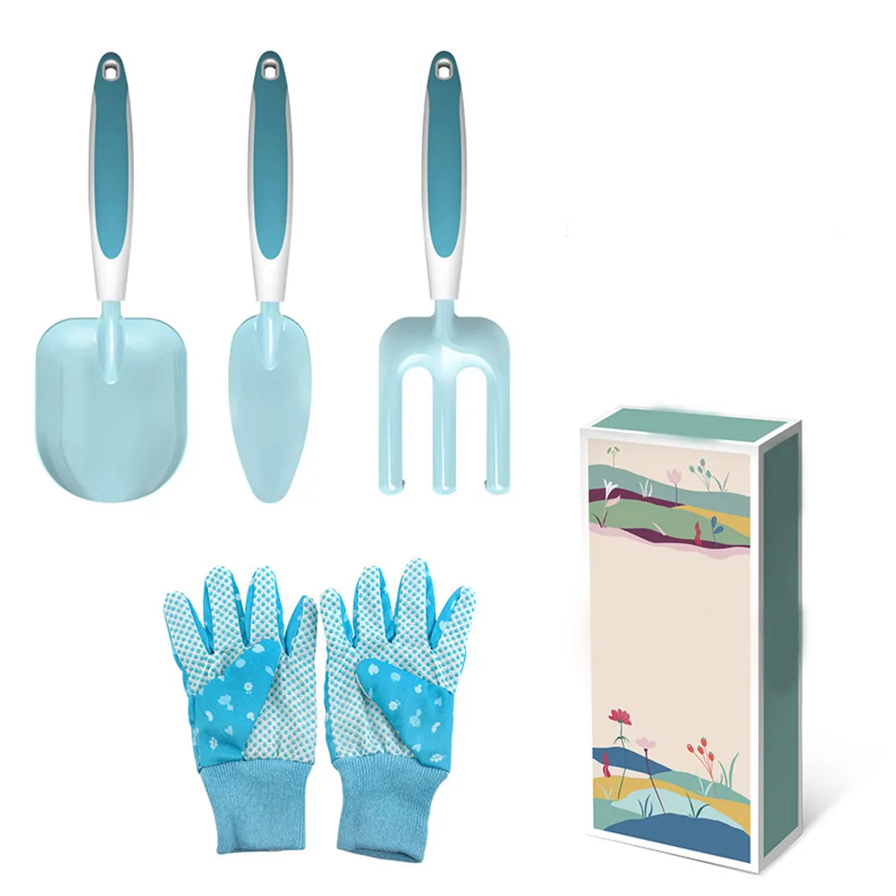 1Set Multi Functional Garden Hand Trowel Strong Metal Transplanting Shovel for Soil Digging Loosening Planting Weeding Gardening