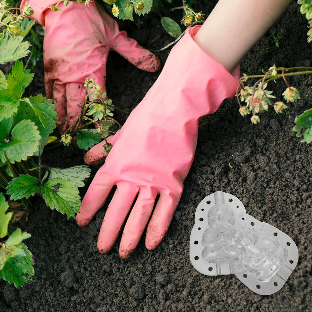 

2Pcs Clear Melon Molds Fruit Shaping Tools Reusable for Watermelon Cucumber Peach Gardening Cucumber Molds for Garden