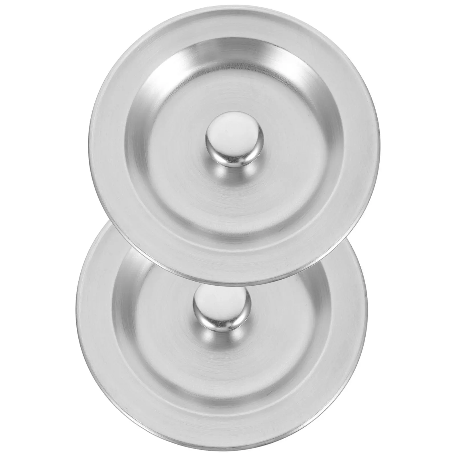 

2 шт. прочных сливных пробок из нержавеющей стали для раковины, кухни, ванной комнаты, с силиконовым уплотнительным кольцом, без запаха, для длительного использования, универсальные